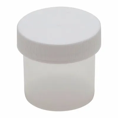 DYNALON Laboratory Jar: Polypropylene, Polypropylene, 1 fl oz, 43 mm Body Dia, 43 mm Ht - Polypropylene Lab Jars