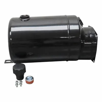 STONE Reservoir Tank: 1.5 gal Reservoir Capacity, Round, Steel, 170 mm Overall Lg - Hydraulic Power Unit Reservoirs
