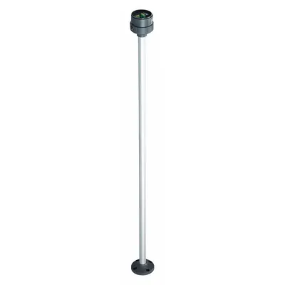 SCHNEIDER Mounting Tube and Base: Tower Light Mount, For XVU, 3 5/8 in Overall Ht - Mounts for Modular Tower Lights