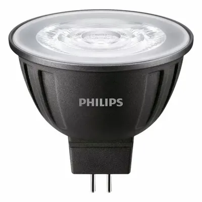 PHILIPS Compact LED Bulb: LED, MR16, 2-Pin (GU5.3), 8 W Watt - Multifaceted Reflector (MR) Lamps