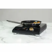 Portable Induction Range: 1 Stations, Digital, Tempered Glass, 120V AC (MPN SM-181C-T)