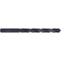 CHICAGO-LATROBE Jobber Length Drill Bit: 1/4", 118° Point, Black Oxide HSS, Tang Shank (MPN 47491)