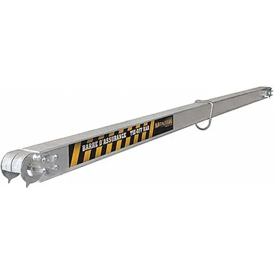 METALTECH Tie-Off Bar: Tie-Off Bar, Aluminum - Tie-Off Bars