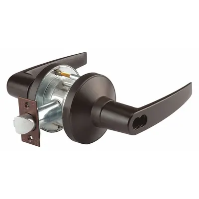 PDQ Door Lockset: Office Lever Locksets, Bronze