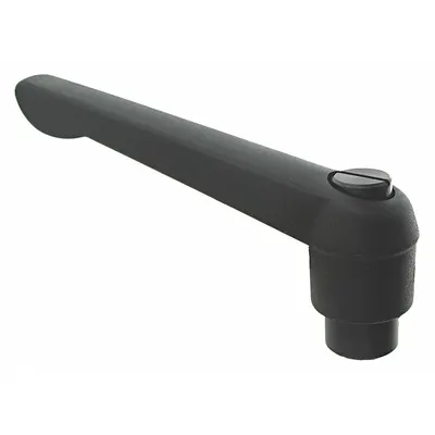 OEM Adjustable Handle: Plastic w/ SS Thread - Teardrop-Style Adjustable Handles with Threaded Hole