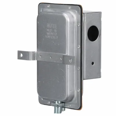 COLUMBUS ELECTRIC Air Sensing Switch: Adj, Auto Reset, 0.05 in wc to 12 in wc, Conduit Box - Adjustable Set-Point Air Pressure Switches