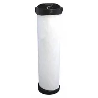 Engine air filter with round-oval shape and radial seal design. Overall height of 15 5/32 in. Removes airborne contaminants from intake air to protect engine components in off-highway, agricultural, and industrial equipment