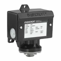 ASHCROFT Pressure Switch: 3 psi – 30 psi, B Series, 4 Pressure Connection Ports, 1/4" FNPT (MPN B424VXCYLM30)