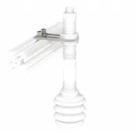 PIAB Mounting Brackets: M20 Compatible Vacuum Assembly Thread Size, 65 mm Overall Lg, MB20S
