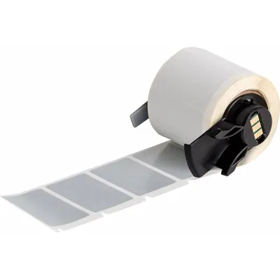 BRADY Pre-Cut Label Stock Roll: Tamper Indicating, 1 in x 1 1/2 in, 1 1/2 in x 1 in - Brady VOID Footprint Tamper-Indicating Precut Label Rolls
