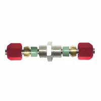 This repair kit is used to splice damaged air brake or fluid lines, providing a straight connection with SAE fittings. It restores line integrity without replacing the entire assembly, suitable for fleet and vehicle maintenance applications