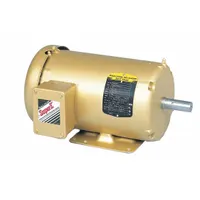BALDOR General Purpose Motor: Rigid Base Mount, Totally Enclosed Fan Cooled, 10 hp, 575V AC (MPN EM3714T-5)