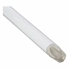 This general purpose Phillips screwdriver features a #4 tip and long length for reaching fasteners in confined spaces. The cushion grip handle provides a comfortable hold during manual fastening tasks. It is a friction-type tool, not ESD safe and not insulated, suitable for non-electronic, non-electrical applications.