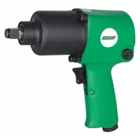 SPEEDAIRE Air Impact Wrench: Full-Size, 1/2 in Drive, Pistol-Grip, Square, Std, Friction Ring