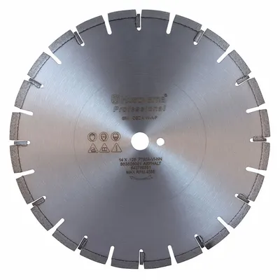 HUSQVARNA F780A-18 14 in Wet Diamond Blade for Large Flat Saw - Concrete & Asphalt-Cutting Blades