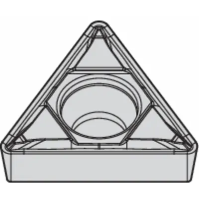 WIDIA Triangle Turning Insert: TCMT21505FP - Triangle (T) Indexable Turning Inserts
