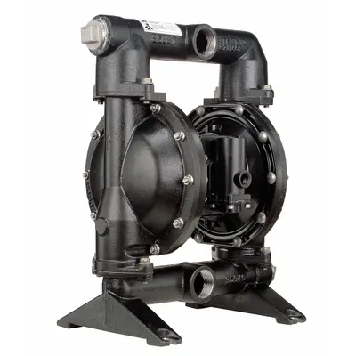 ARO Double Diaphragm Pump: Cast Iron Body, 1 1/2 in, NPT Connection, 130 gpm - Cast Iron Housing AODD Pumps