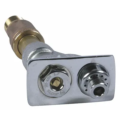 Watts Wall Hydrant: For 14 in Wall Thick, 18 3/16 in Overall Lg, Bronze, Chrome-Plated - Watts Wall Hydrants
