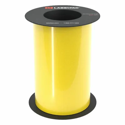 CREATIVE SAFETY SUPPLY LabelTac Thermal Transfer Continuous Label Roll - LabelTac Thermal Transfer Continuous Label Rolls