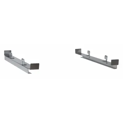 EAGLE GROUP US18-S Hanging Bin Bracket for Wire Shelving, Stainless Steel, Gray - Hanging Bin Brackets for Wire Shelving