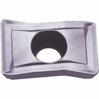 This parallelogram indexable milling insert is used for general-purpose milling operations on steel, stainless steel, and cast iron. It is suitable for face and shoulder milling applications, providing efficient material removal and surface finish