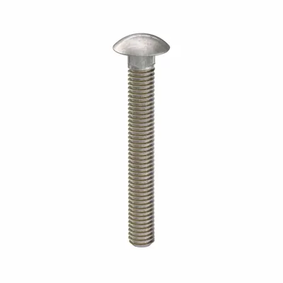 USA INDUSTRIALS Carriage Bolt: Square Neck, 3/8"-16 Thread Size, 3 in lg, Stainless Steel - 316 Stainless Steel Square Neck Carriage Bolts