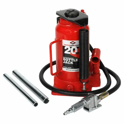AMERICAN FORGE & FOUNDRY 5520B High-Clearance Bottle Jack - High-Clearance Bottle Jacks