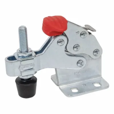 JW WINCO Horizontal Acting Toggle Clamp: Locking Horizontal Handle, Flange Base Mounting - Standard Toggle Clamps