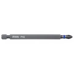 This #3 Phillips impact bit features a hex shank and standard tip style, constructed from S2 steel. Impact-rated for use with impact drivers, it is suited for heavy-duty fastening tasks in construction and maintenance applications.