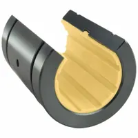 THOMSON Polymer Bushing: 5/8 in Inside Dia, 1 3/8 in Lg, PL, Polymer (MPN PLM16OPN)