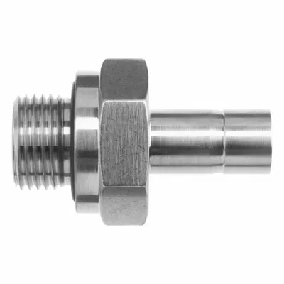 BRENNAN INDUSTRIES NS2429-06-06-SS Clean & Bagged Single-Ferrule - Clean & Bagged Single-Ferrule Stainless Steel Fittings