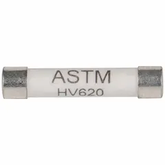 Fast-acting cylindrical fuse rated 800 mA and 1000 V AC, with dimensions 1/4 in x 1 1/4 in. Provides overcurrent protection for multimeters and other electrical testing equipment in industrial, commercial, and residential settings.