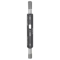 Metric thread gauge for verifying M5-0.80 coarse right-hand external threads prior to helical insert installation. Used in machining, automotive, and general industrial maintenance to confirm thread size and pitch