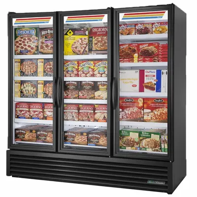 TRUE REFRIGERATION FLM-81F~TSL01 Freezer Glass Door Merchandiser - Freezer Glass Door Merchandisers