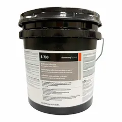 This construction adhesive is formulated for installing cove and wall base in commercial and industrial settings. Supplied in a 1-gallon pail, the off-white adhesive has a 0 g/L VOC content weight. It provides reliable bonding for base materials in demanding environments.