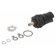 This valve repair kit includes a hex nut, O-ring, stem, and valve bonnet for servicing mixing valves. Compatible with SV16 Series models. Operating temperature range: 85°F to 115°F.
