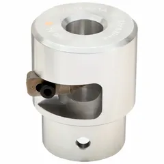 Aluminum stripping bushing for 1/0 AWG THHN/XHHW wire. Designed for use with MILWAUKEE 2435-20 and 2935-20 tools. Used in electrical installations to strip insulation from aluminum wire.