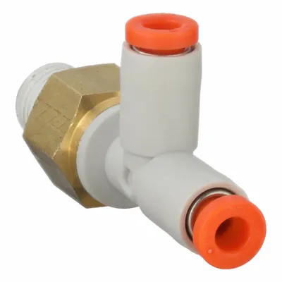 SMC Polybutylene & Brass Tube Fitting KQ2Y01-33AS - Polybutylene & Brass Tube Fittings
