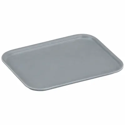 MOLDED FIBERGLASS Lid: 6 1/8 in x 4 7/8 in, Gray, Fiberglass - Lids for Extreme-Temperature Stacking & Nesting Totes
