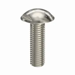 This M12x1.75 thread size, 40 mm long truss-head panel screw is made from 316 stainless steel with a plain finish. It features a spanner drive and 19 mm width across flats. Suitable for use in sanitary environments requiring corrosion resistance and cleanable panel mounting.