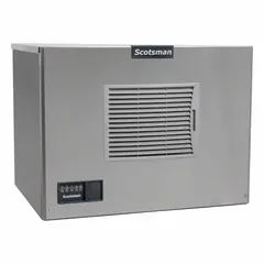 Air-cooled ice machine head producing 300 lb of half-dice ice per day. Operates on 115V and is Energy Star compliant. Measures 30 in wide by 23 in high by 24 in deep. Suitable for commercial kitchens and foodservice operations requiring moderate ice production.