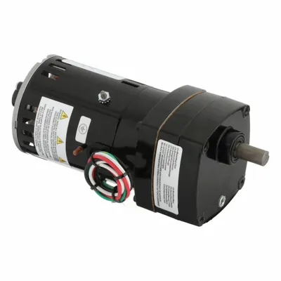 Dayton Gearmotor: Parallel, Single Output Shaft, PSC, Open, 4.5 RPM, 100 in-lb Max Torque - Parallel Shaft AC Gearmotors
