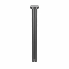 This inch-series clevis pin has a 1/4 in diameter and 2-1/2 in shank length, supplied in a pack of 25. It is a non-threaded fastener used in clevis and hitch-pin applications for connecting components in machinery and industrial linkages where a removable joint is needed.
