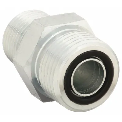 AEROQUIP FF2031T0402S ORS-to-NPTF Steel Hydraulic Hose Adapter - ORS-to-NPTF Steel Hydraulic Hose Adapters