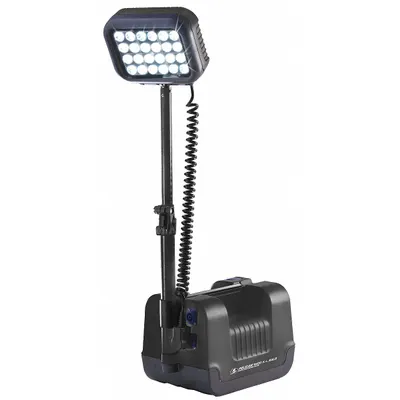 PELICAN Remote Area Lighting System: LED, 2,000 lm Max Brightness, 2 No. of Brightness Levels - Floor-Stand Remote Area Lights
