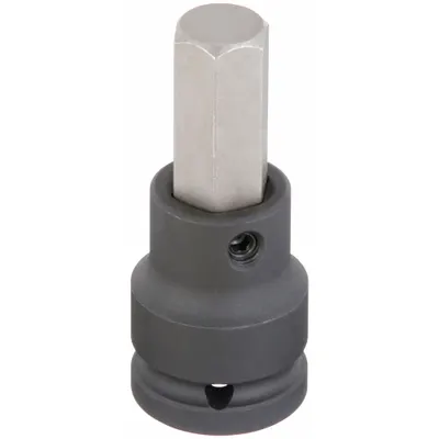 WESTWARD Impact Socket Bit : Metric, 14 mm Tip Size, 3 1/2 in Overall Lg - Hex Impact Bit Sockets
