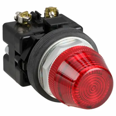 EATON Pilot Light: 30 mm Panel Mounting Size, Red, LED - LED Pilot-Lights
