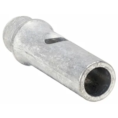 GUARDAIR Air Gun Nozzle: Aluminum, 2 1/2 in Extension Lg, 5/8 in UNF Thread Size - Guardair Air Gun Nozzles
