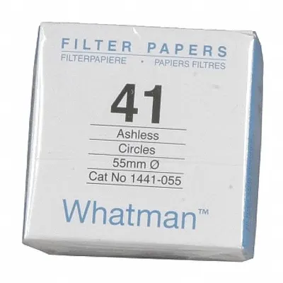 CYTIVA WHATMAN Quantitative Filter Paper: 41 Grade, 11 cm Dia, 0.215 mm Thick - Quantitative Ashless Filter Paper