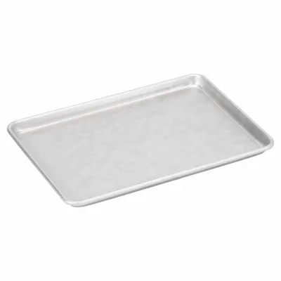 CHICAGO METALLIC One Half Sheet Pan, Aluminum, Glazed, Solid, Silver - Sheet Pans